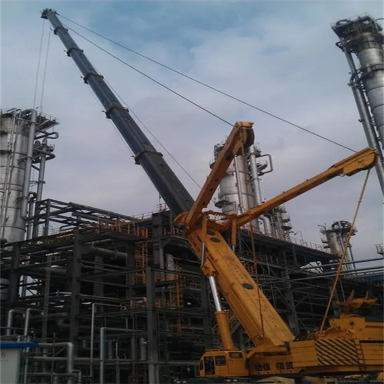 安徽厂房钢结构吊装租赁多少吨吊车合适？